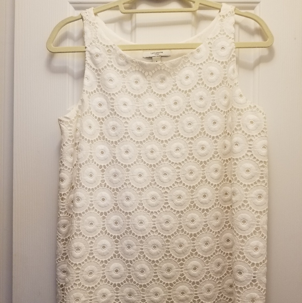 Off white tank